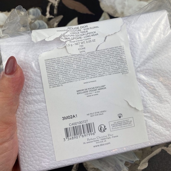 NWT Dior VIP Limited Edition Compact Mirror and Mimi Lipstick Set. - Picture 10 of 13